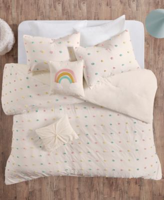 Intelligent Design Callie Pom Pom 4-Pc. Comforter Set, Twin/Twin XL