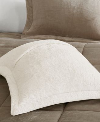 Alton Plush to Sherpa Down Alternative 4-Pc. Comforter Set, Full/Queen