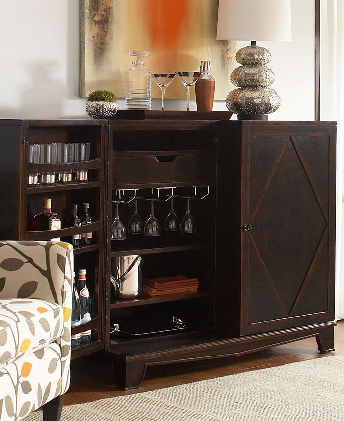 Bernhardt CLOSEOUT Bastille Bar Cabinet Macy s