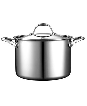 Cooks Standard Multi-Ply Clad 12-Piece Stainless Steel Nonstick Cookware Set  NC-00232 - The Home Depot