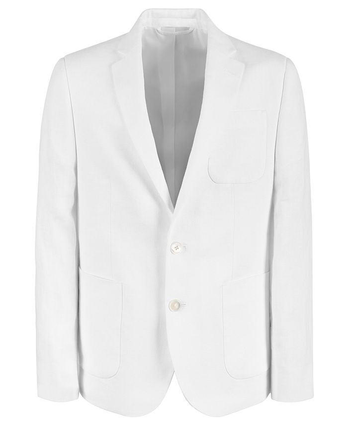Lauren Ralph Lauren Big Boys ClassicFit White Linen Suit Jacket Macy's
