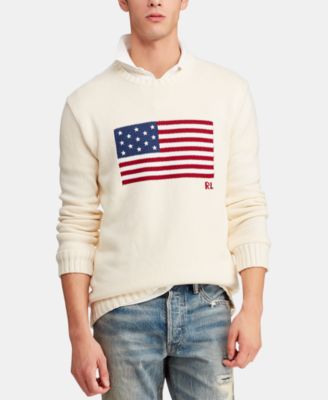 polo ralph lauren the iconic flag sweater