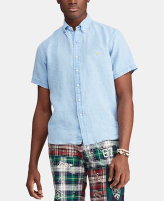 ralph lauren big and tall linen shirts