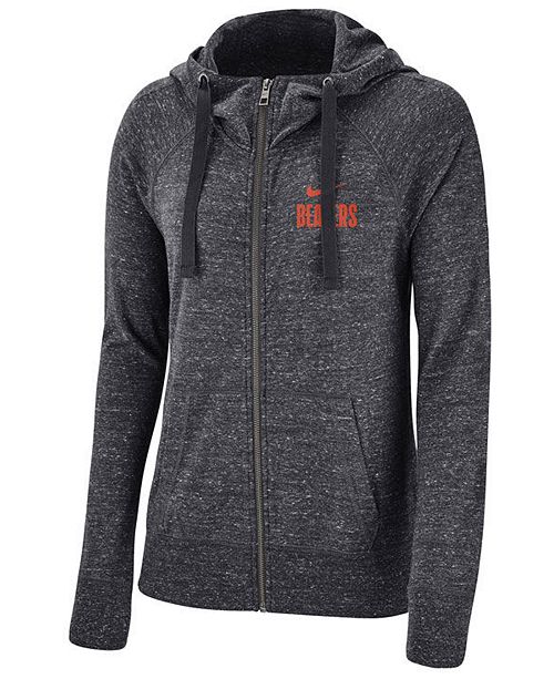 Nike Women S Oregon State Beavers Gym Vintage Full Zip Hoodie