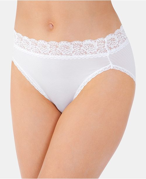Vanity Fair Women's Flattering Lace HiCut Panty Underwear 13280