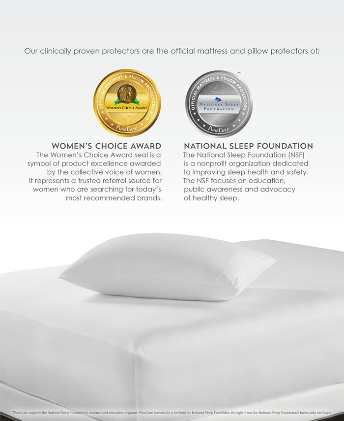 Pure Care PureCare 5Sided FRIO Mattress Protector King Macy's