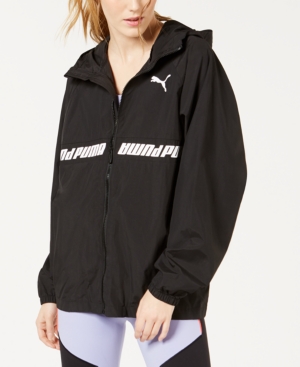 PUMA MODERN SPORTS WATER-REPELLENT HOODED JACKET