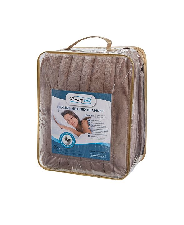 Beautyrest Electric Plush King Blanket & Reviews - Blankets & Throws - Bed & Bath - Macy&#39;s