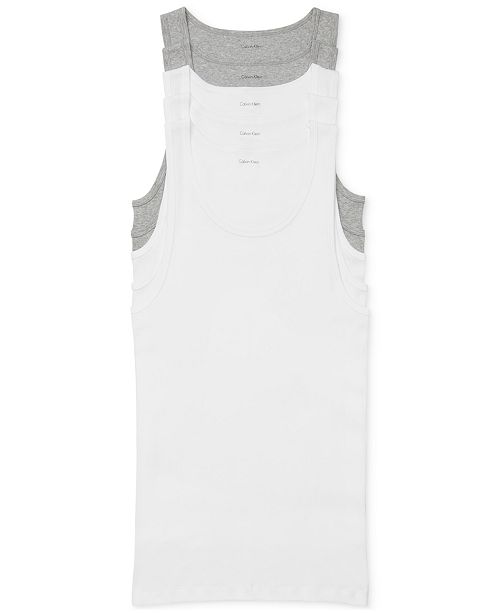 Calvin Klein Men's 5Pk. Cotton Classics Tank Tops & Reviews