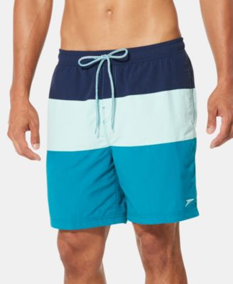 Speedo - Men's Colorblocked Swim Trunks