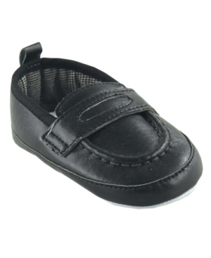 image of Luvable Friends Slip-on Shoes, Black, 0-18 Months