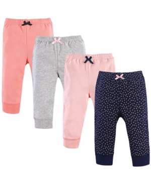 Luvable Friends Tapered Ankle Pants 4-Pack 0-24 Months