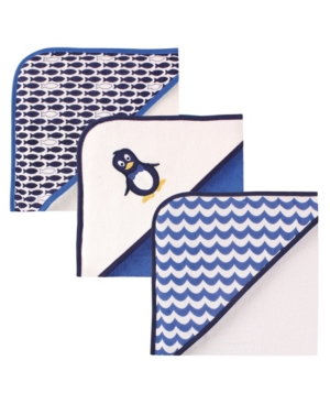 Luvable Friends Hooded Towel 3-Pack One Size