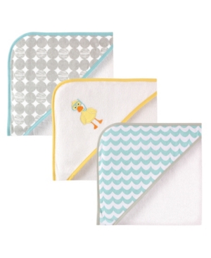 Luvable Friends Hooded Towel 3-Pack One Size