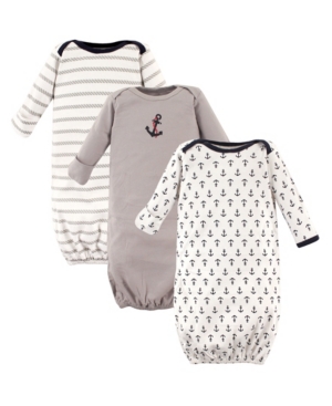 Luvable Friends Sleep Gowns 3-Pack 0-6 Months