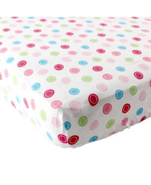 Luvable Friends Fitted Knit Crib Sheet One Size