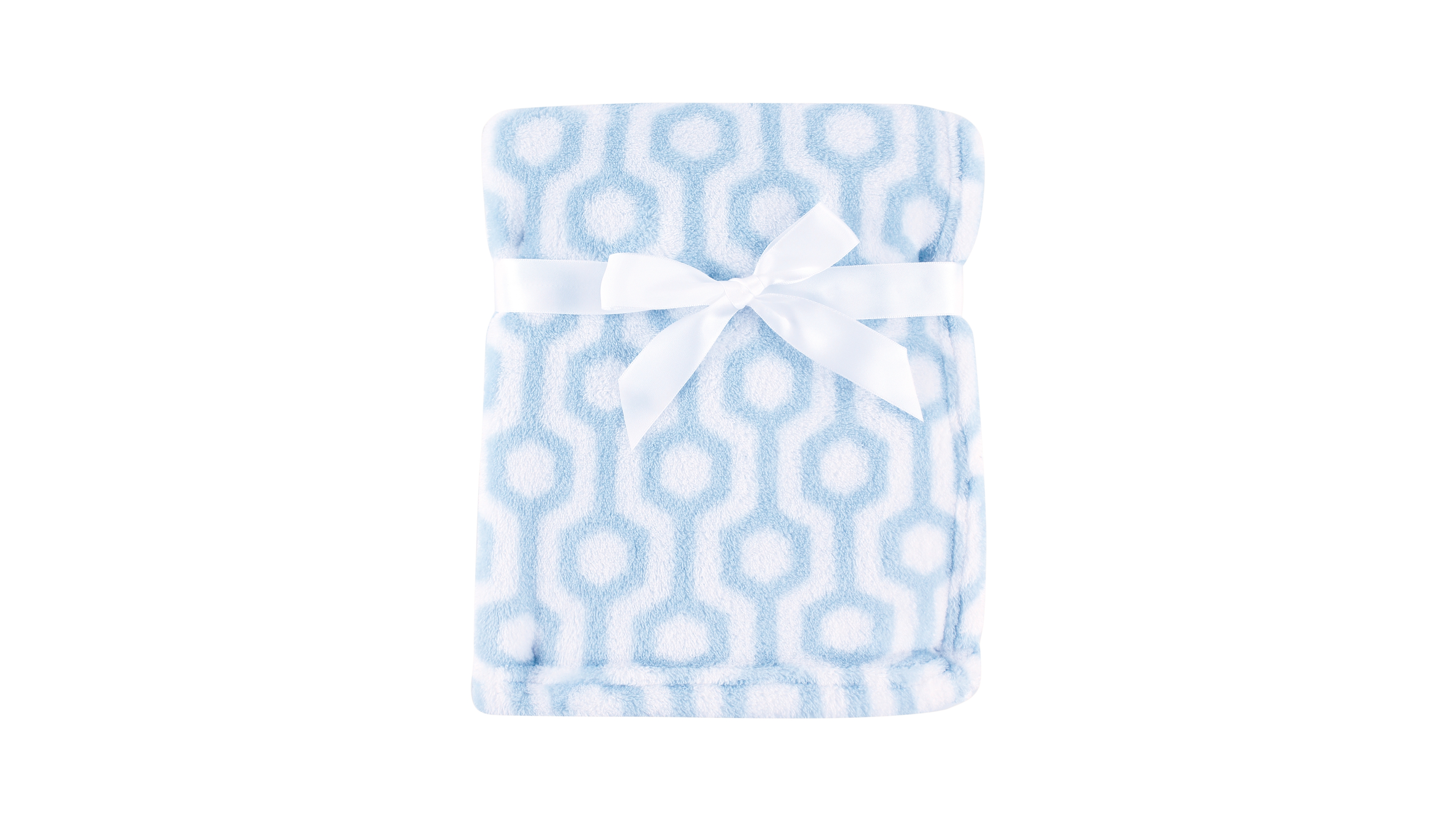 Luvable Friends Boys Plush Coral Fleece Comfort Blanket