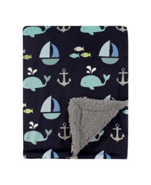 Luvable Friends Mink/Sherpa Blanket One Size