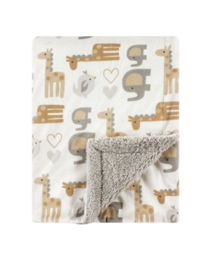 Luvable Friends Mink/Sherpa Blanket One Size