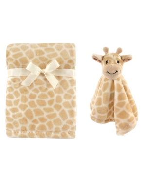 Hudson Baby Plush Blanket and Security Blanket One Size