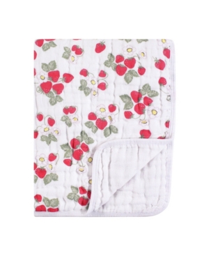 Hudson Baby Four Layer Muslin Tranquility Blanket One Size