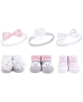 Baby Girls Delightful Duo Gift Headband and Socks