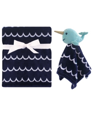 Hudson Baby Plush Blanket and Security Blanket One Size