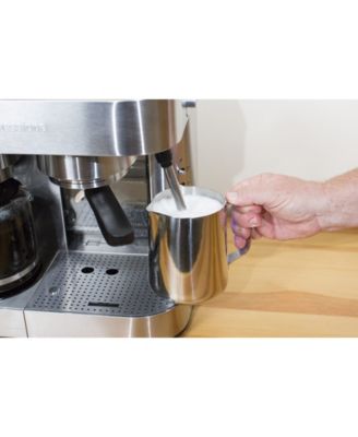 Combination Espresso Machine & 10-Cup Drip Coffeemaker