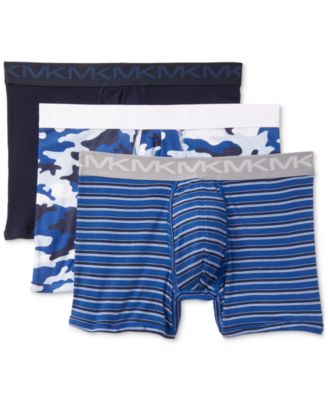 Michael Kors - Men's 3-Pk. Performance Cotton Boxer Briefs