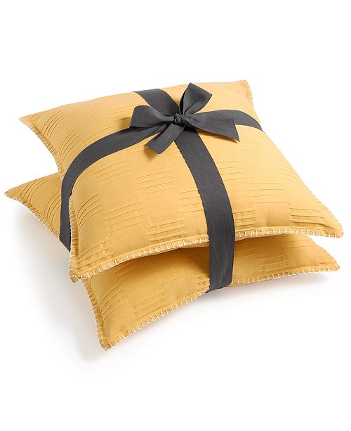 Lacourte 2Pk. Peoria Yellow 20" x 20" Decorative Pillows & Reviews Decorative & Throw Pillows