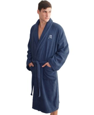 100% Turkish Cotton Personalized Unisex Herringbone Bath Robe