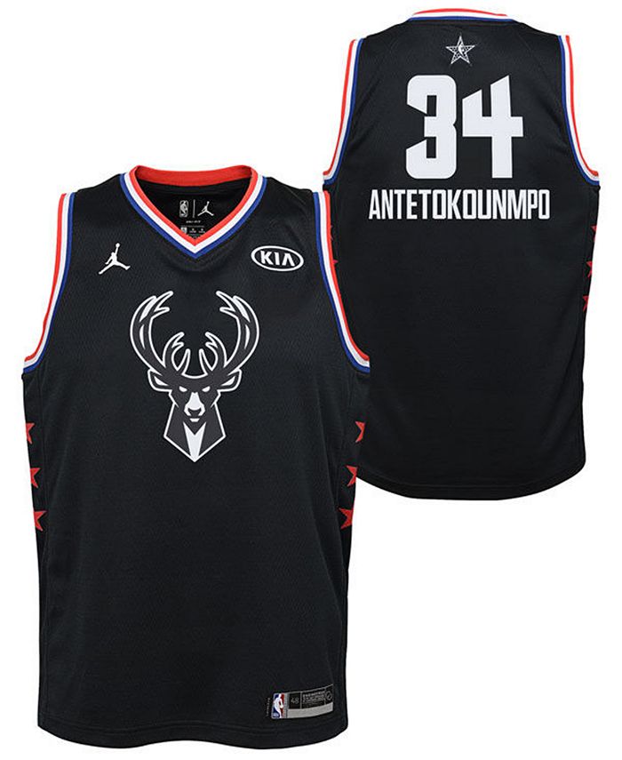 Giannis Antetokounmpo Adidas Milwaukee Bucks Authentic On-Court Rev 30  Jersey