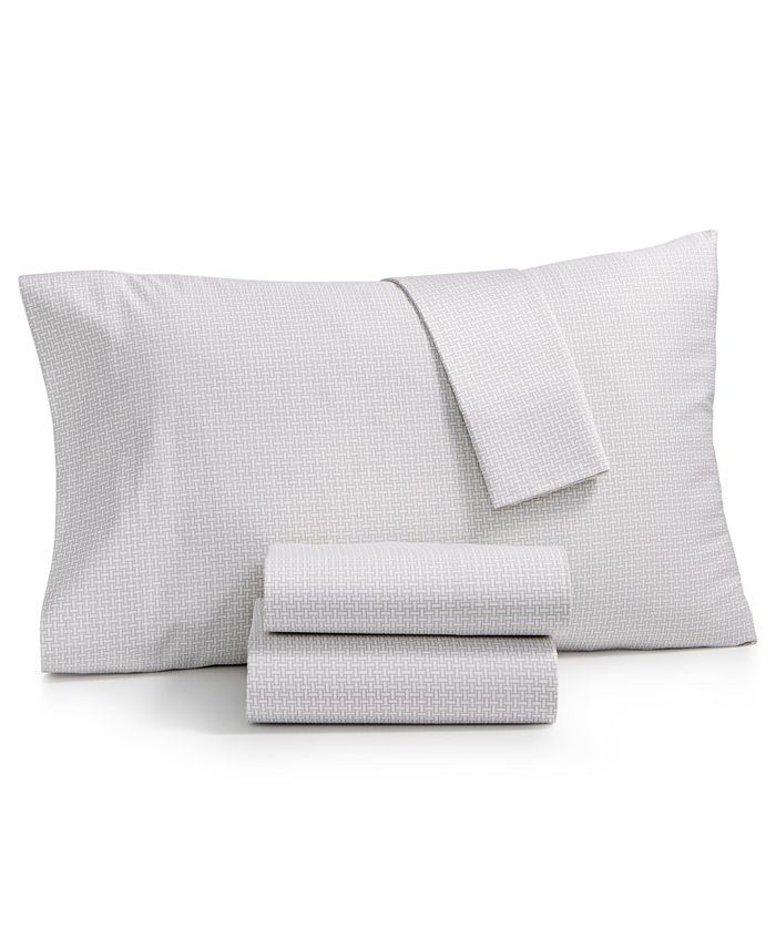 Charter Club - Damask Designs Wovenblock Cotton 550 Thread Count Standard Pillowcase Pair