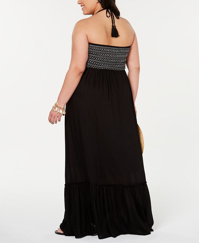 Raviya Plus Size Smocked CoverUp Dress Macy's