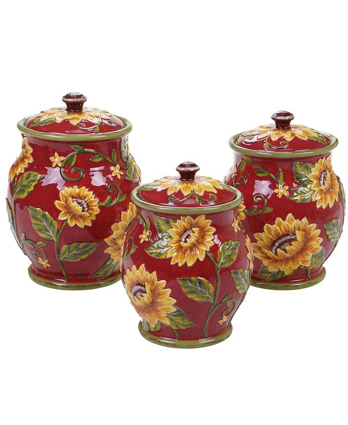 Certified International - 3pc Canister Set