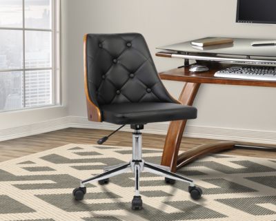 Armen Living - Diamond Office Chair, Quick Ship