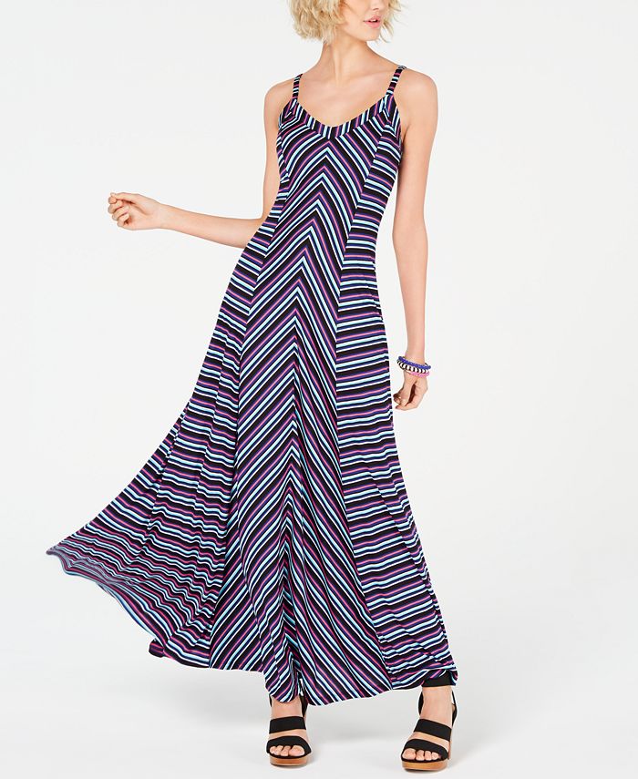 Inc striped on sale dress