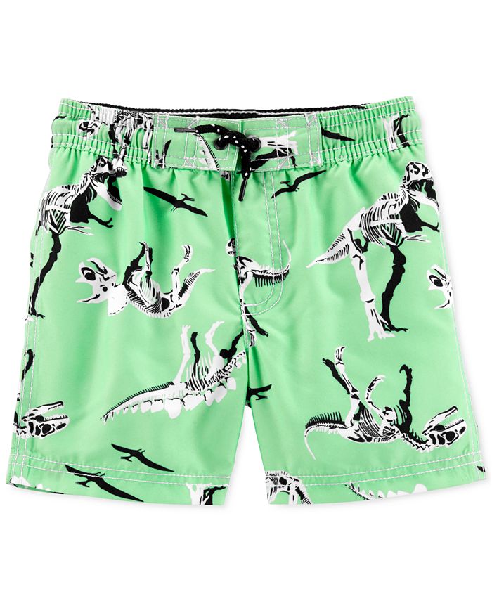 Carter's Toddler Boys DinosaurPrint Swim Trunks Macy's