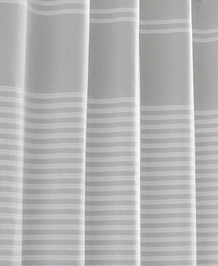 Vera Wang - Seersucker Stripe Shower Curtain