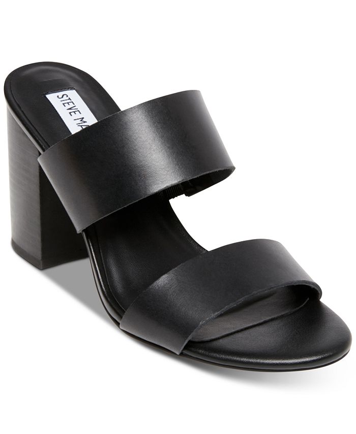 Steve Madden Women's Tracy Two-Band City Sandals - Macy's