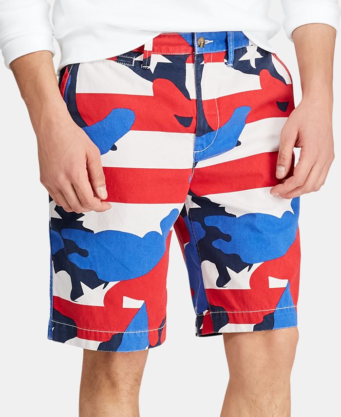 Polo Ralph Lauren Men's Cotton Camouflage Americana Shorts, Created for ...