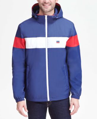 Levi's Men's Water-Resistant Colorblocked Rain Jacket 