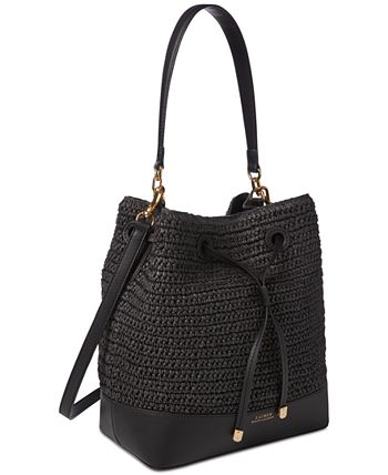 Lauren Ralph Lauren Dryden Debbie Straw Drawstring Bag Macy s