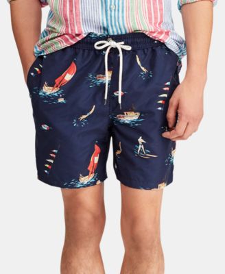 macys ralph lauren swim trunks