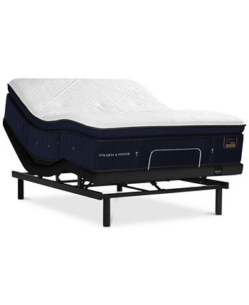 Stearns & Foster - Reserve Hepburn 16" Luxury Plush Euro Pillow Top Mattress - Twin XL