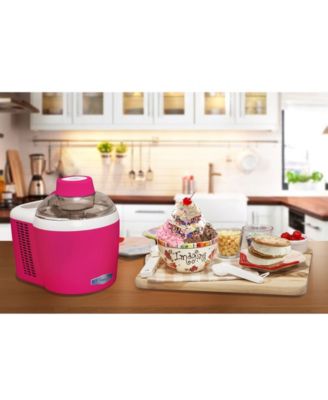 Elite by Maxi-Matic Mr. Freeze 1.5 Pint Thermo Electric Self - Freezing Ice Cream Maker