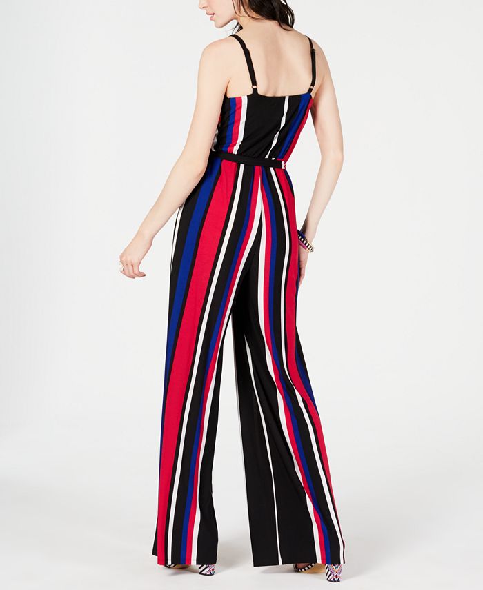 INC International Concepts INC Petite Striped Jumpsuit, Created for