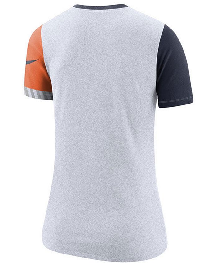 Nike Women's Houston Astros Slub Logo Crew T-Shirt - Macy's