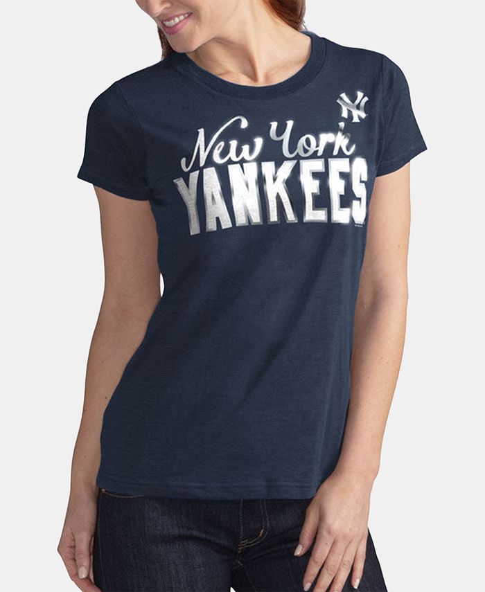 G-III Sports Women's New York Yankees Biggest Fan T-Shirt - Macy's