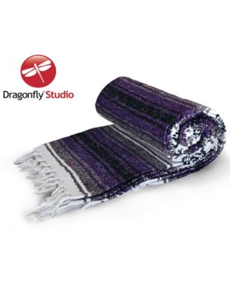 Yoga Direct Dragonfly Yoga Mexican Yoga Blanket